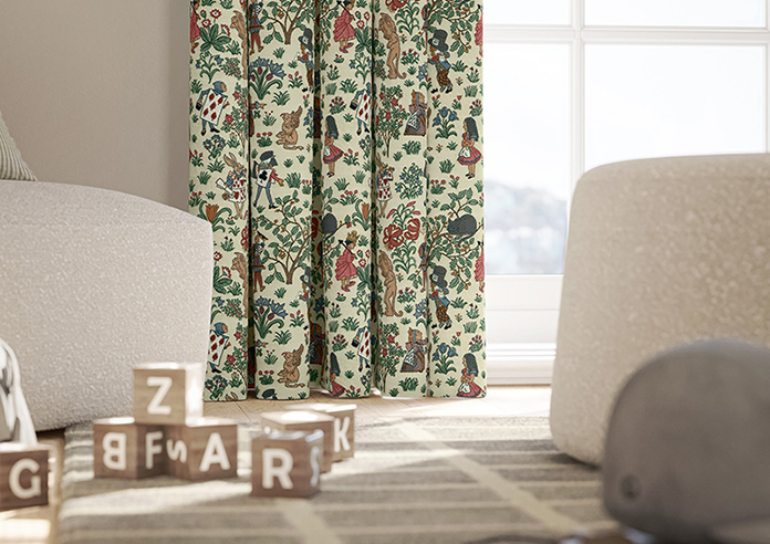 Memory Lane, Alice In Wonderland - Made to Measure Curtains - Image 5